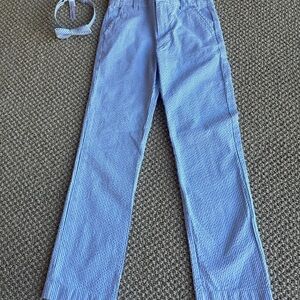 Boys Janie and Jack pants with bow tie